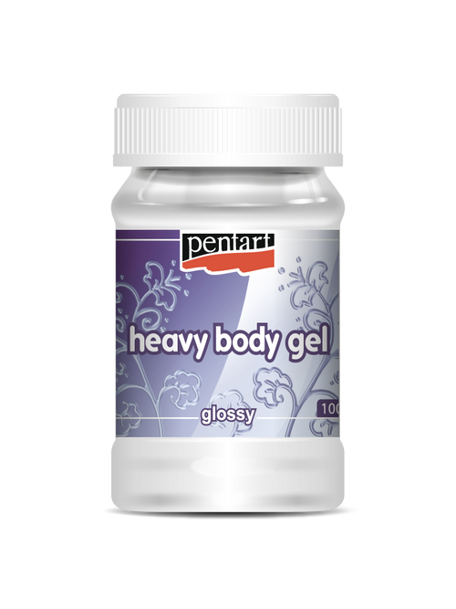 Heavy Body Gel Glossy -transparent-