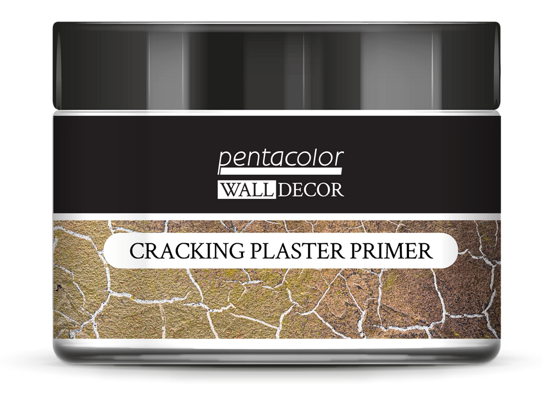 Pentart WD Cracking Plaster Primer, design by Pentart, hardware > building consumables > wall patching compounds & plaster, for decoupage and crafting
