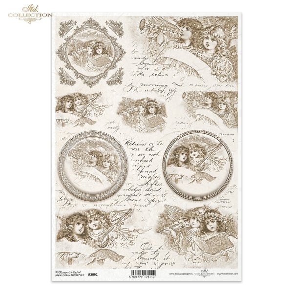 ITD Collection Holiday Cherubs