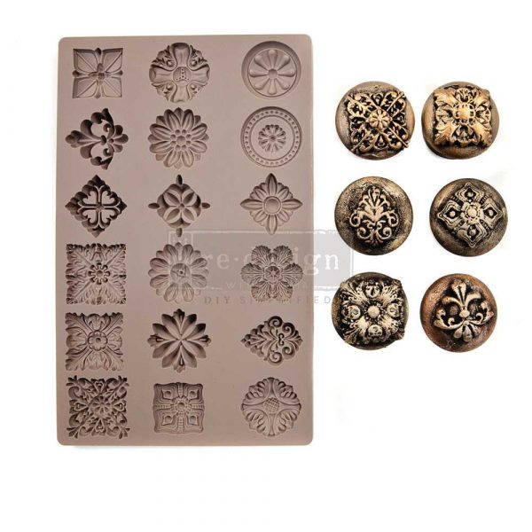 Redesign Décor Moulds® 5"x8" - Curio Trinkets, Silicone Moulds