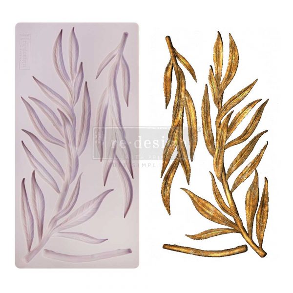 Redesign Decor Moulds® - Simple Greenery - 5"x10", 8mm thickness