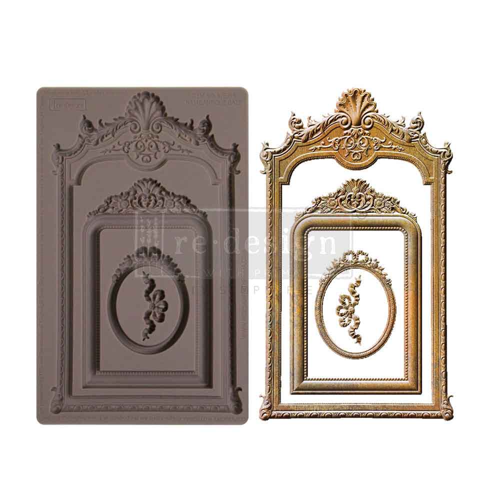 Antique Gaze Mould, Decor Moulds® - Antique Gaze - 1 pc, 5"x8"x8mm