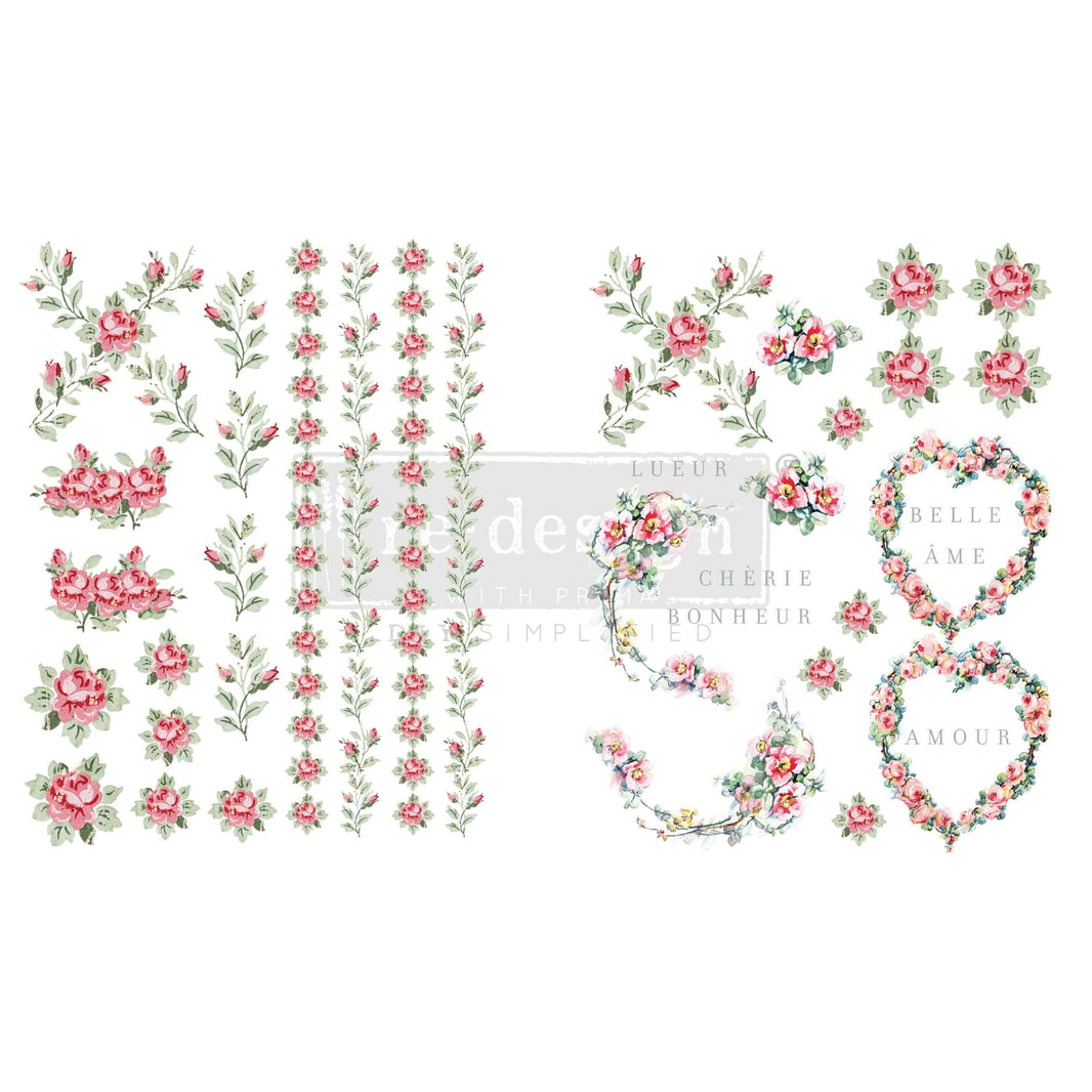 H2O Transfers - Nostalgic Blooms