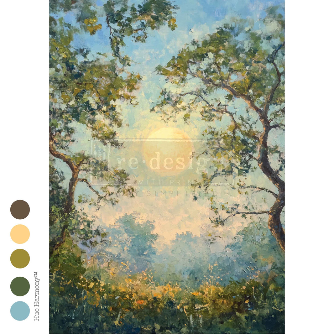 A3 Decoupage Fiber Timeless Canopy
