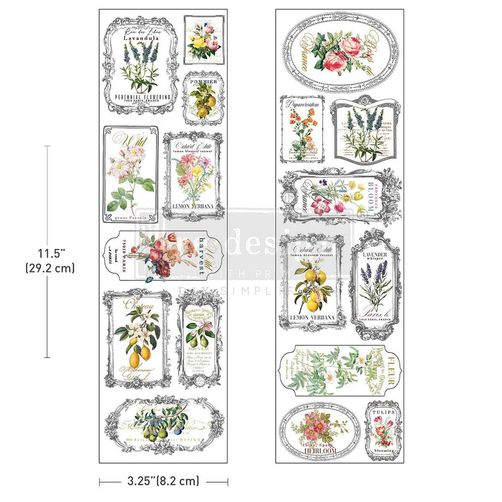 Luxe Transfers® - Fleur De Frame