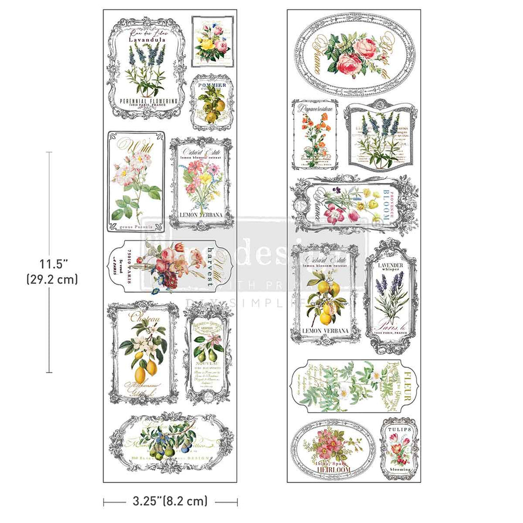 Luxe Transfers® - Fleur De Frame