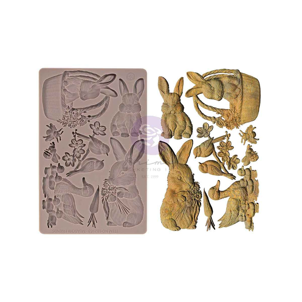 Among the Wildflowers Collection Mould - Garden Friends