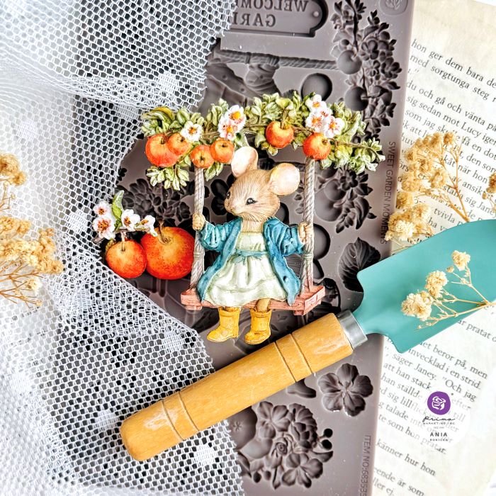 Sweet Garden Mould, Homegrown Collection Decor Moulds® - Sweet Garden