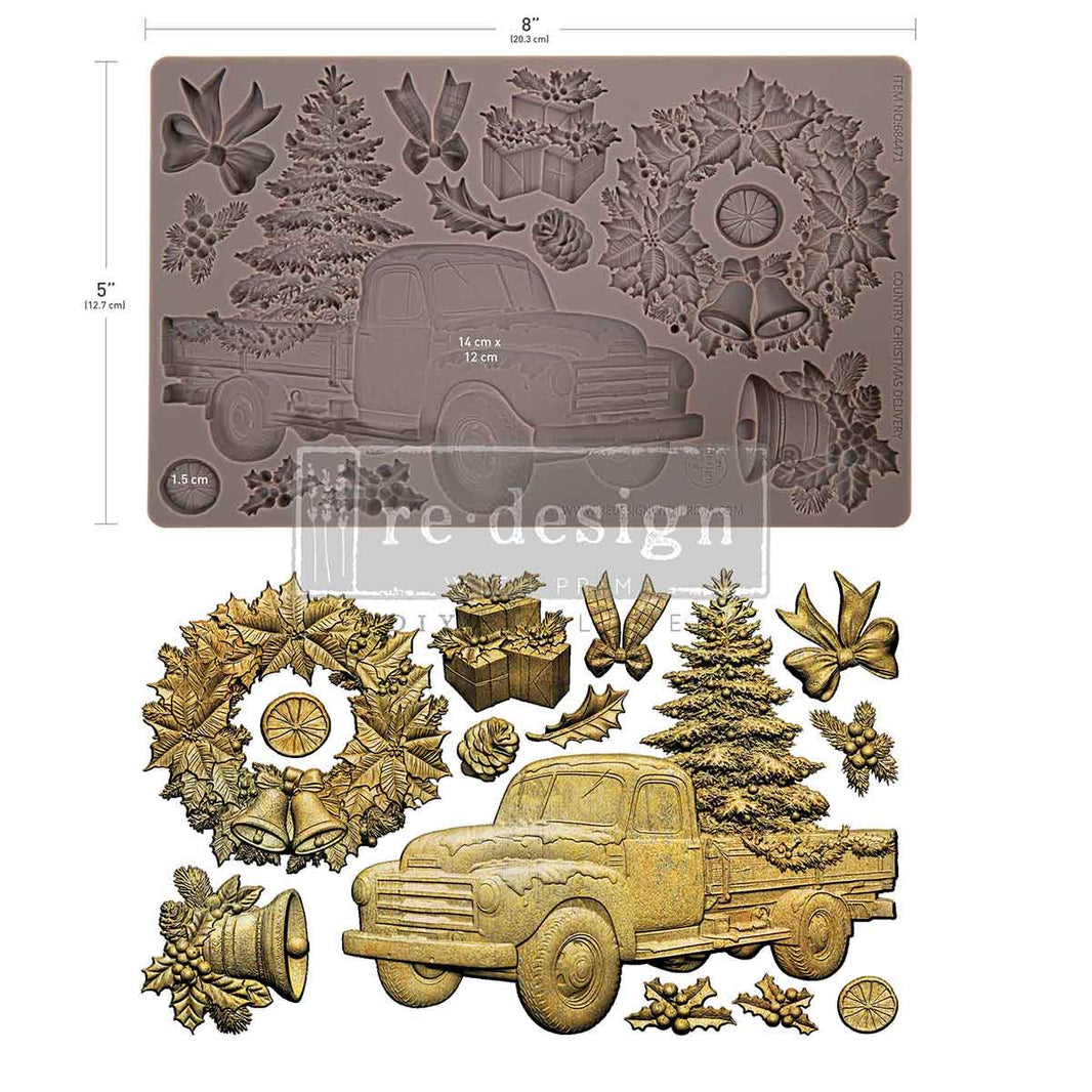 Decor Moulds® - Country Christmas Delivery