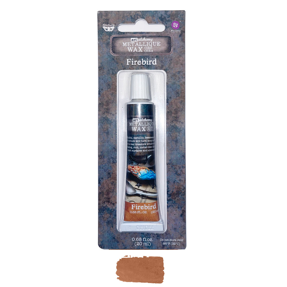 Art Alchemy- Metallique Wax - Firebird .68oz (20ml)