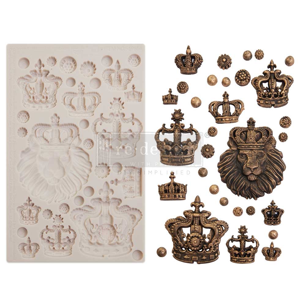 Finnabair Moulds – Regalia, Silicone Mould, Crown Mould