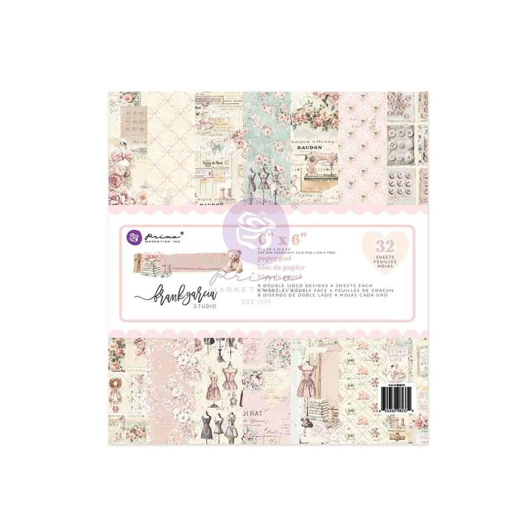 Buttons & Keepsakes Collection 6x6 Paper Pad