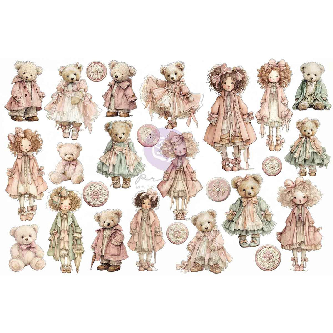 Buttons & Keepsakes Collection Ephemera - Cherished Companions
