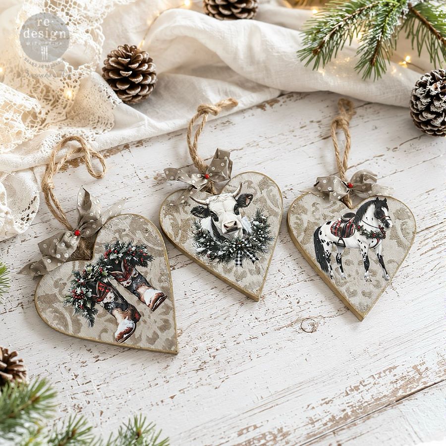 Rustic Noel Transfer, Middy Plus Transfers® - Rustic Noel
