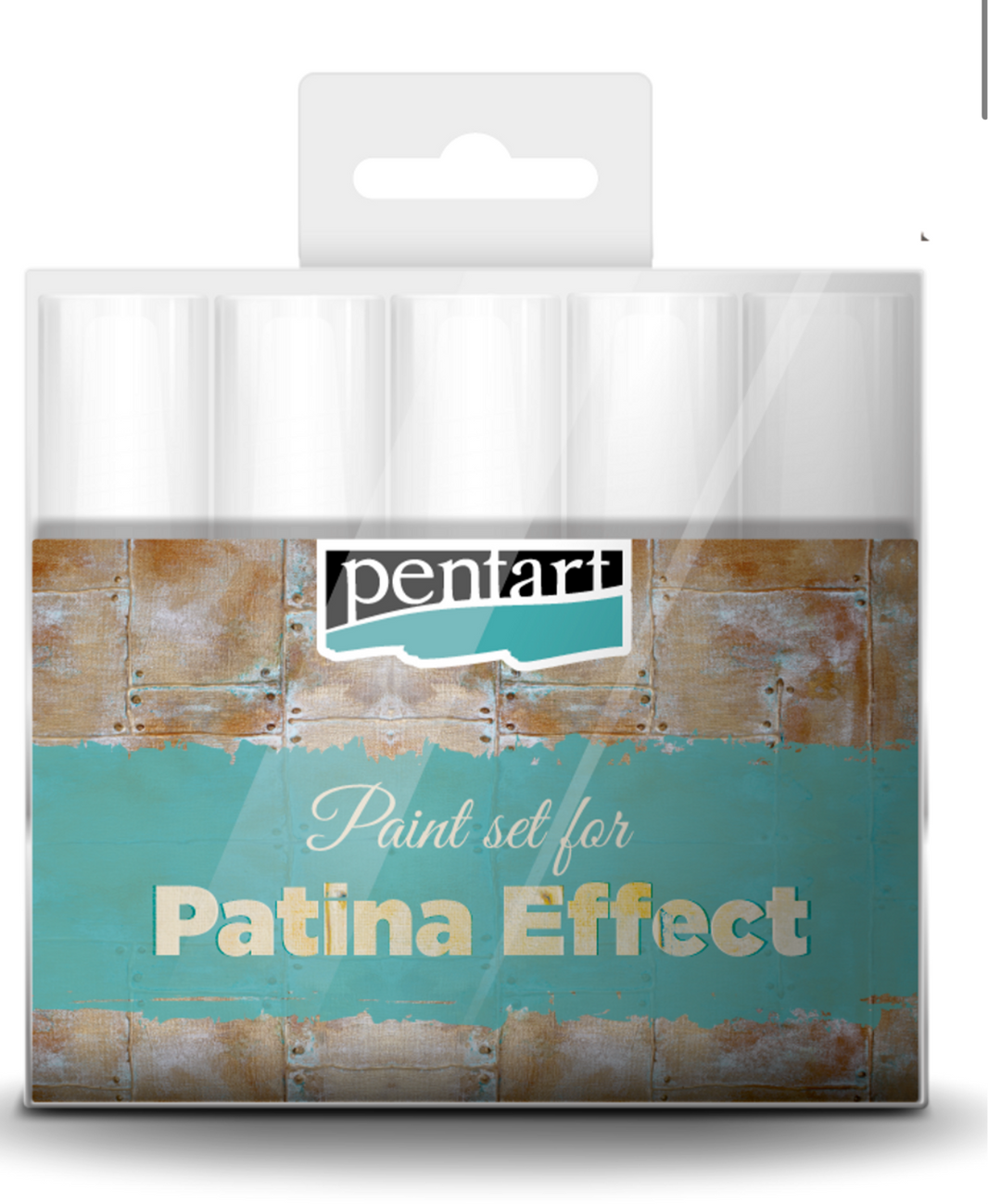 Pentart Patina Effect Acrylic Paint Set, design by Pentart, arts & entertainment > hobbies & creative arts > arts & crafts, for decoupage and crafting