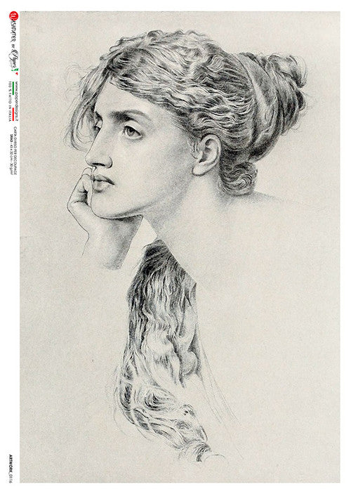 Paper Designs Black & White Portrait Artwork 0116