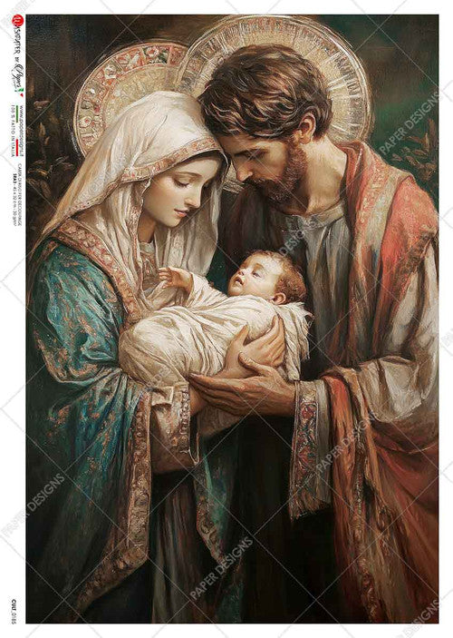 Paper Designs The Newborn King Rice Paper