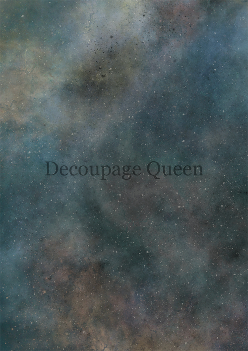 Decoupage Queen Dainty and the Queen Butterfly Background Rice Paper