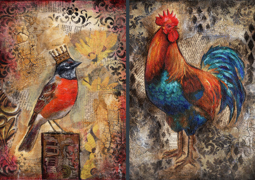 Vellum Paper - Teresa Rene Art - Autumn Mixed Media 2 Pack