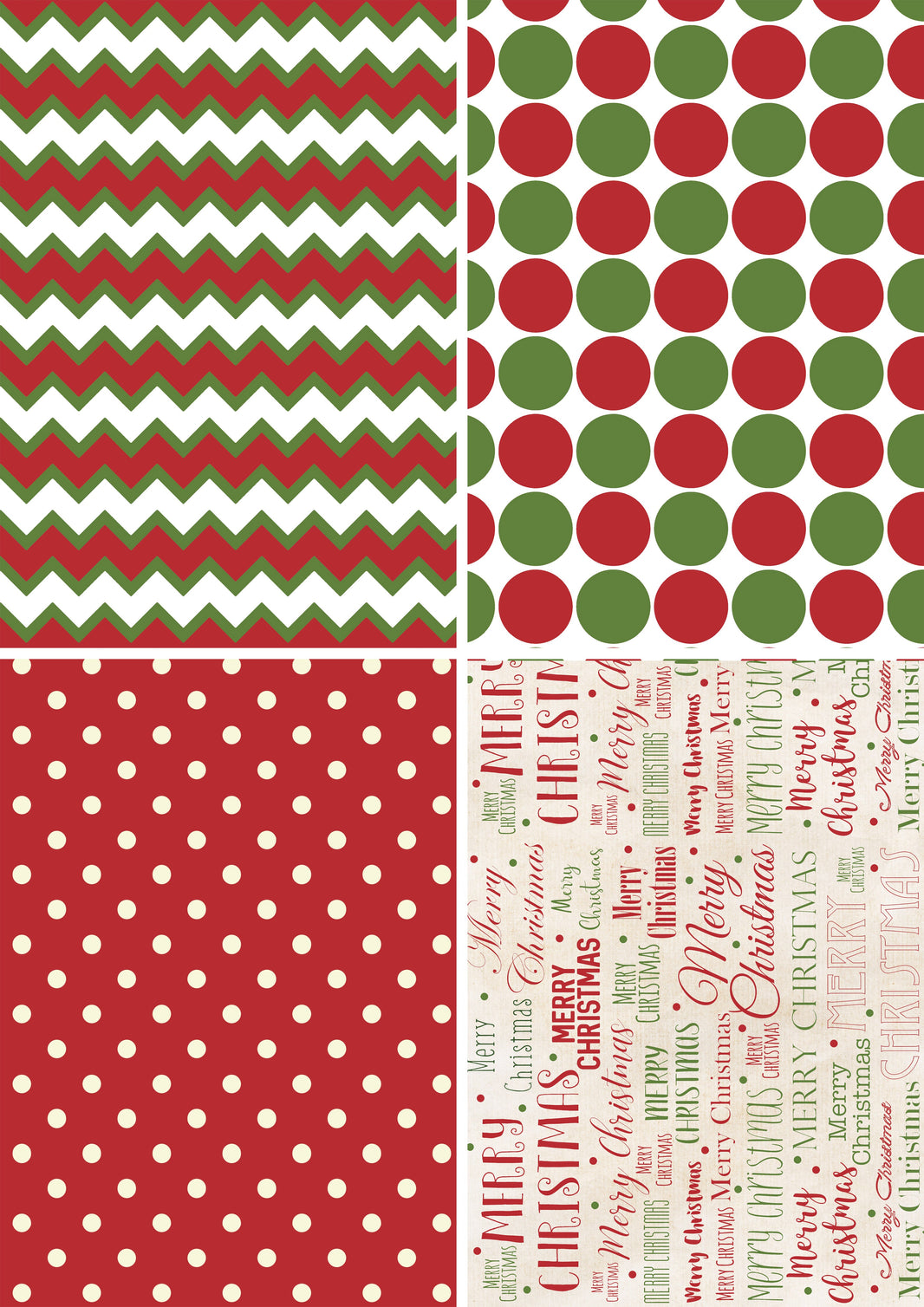 Christmas Wrapping Four Pack, rice paper design by Decoupage Queen, arts & entertainment > hobbies & creative arts > arts & crafts > art & crafting materials > art & craft paper > drawing & painting paper, for decoupage and crafting