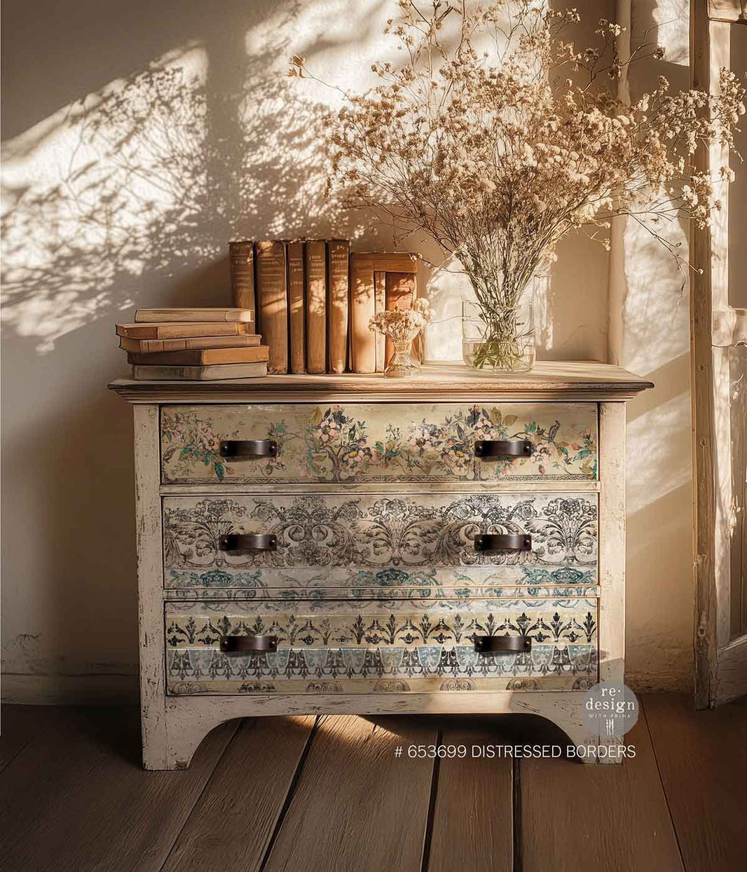 Redesign Decor Transfers® - Distressed Borders