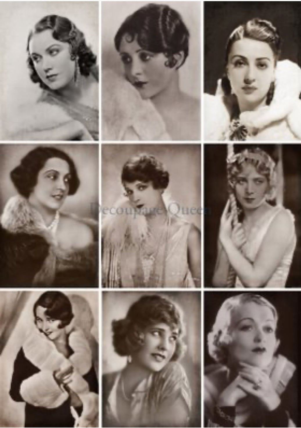 Starlet Minis 0577, rice paper design by Decoupage queen, arts & entertainment > hobbies & creative arts > arts & crafts, for decoupage and crafting