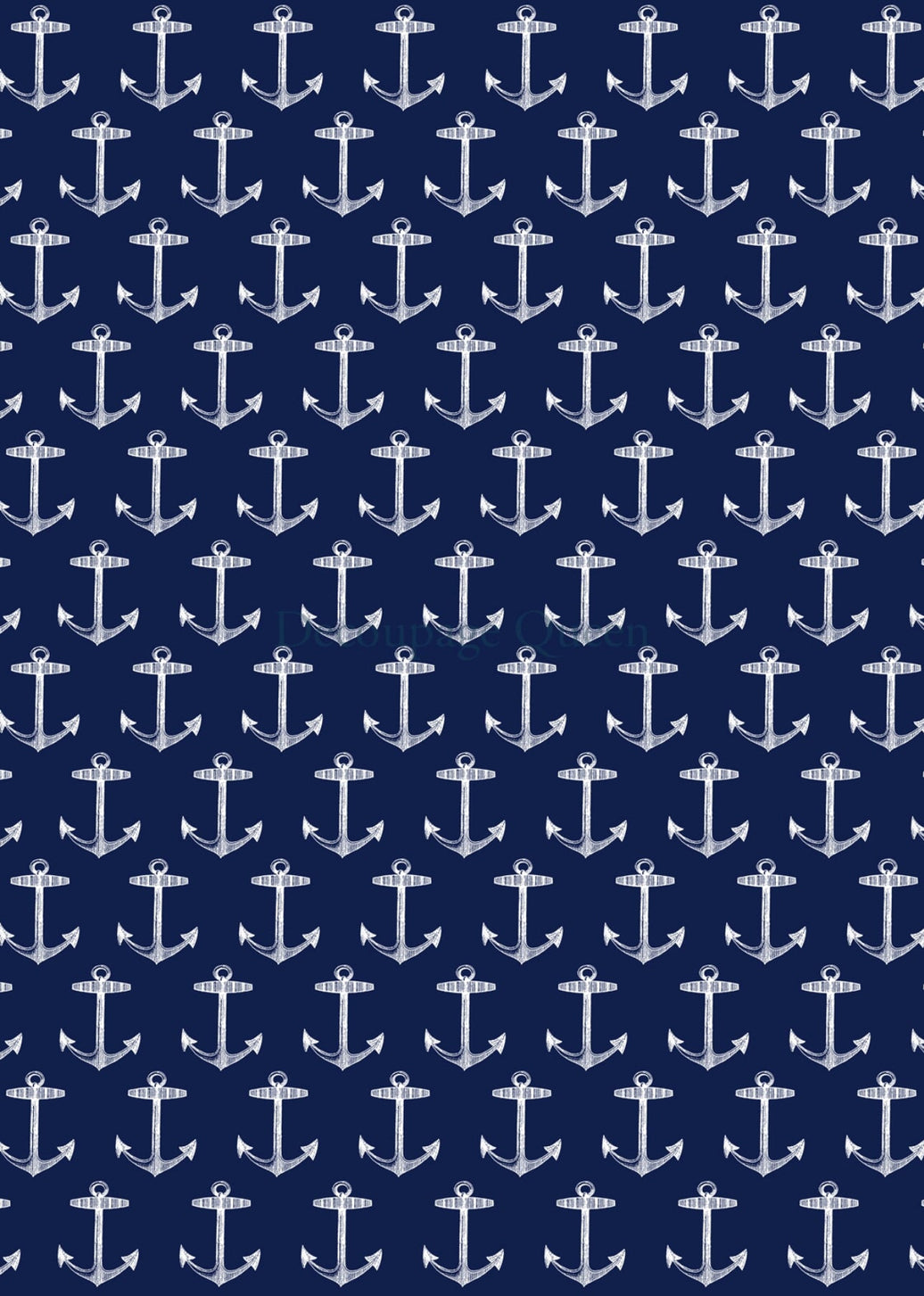 Patterned Anchors 0585, rice paper design by Decoupage queen, arts & entertainment > hobbies & creative arts > arts & crafts, for decoupage and crafting