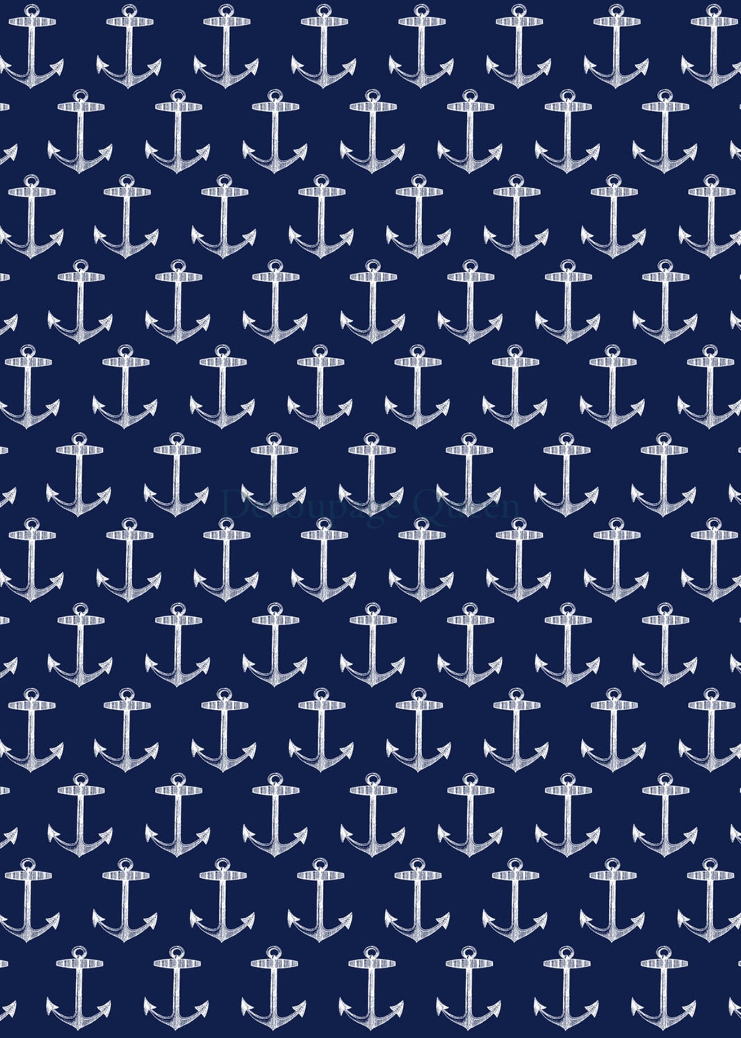 Patterned Anchors 0585, rice paper design by Decoupage queen, arts & entertainment > hobbies & creative arts > arts & crafts, for decoupage and crafting