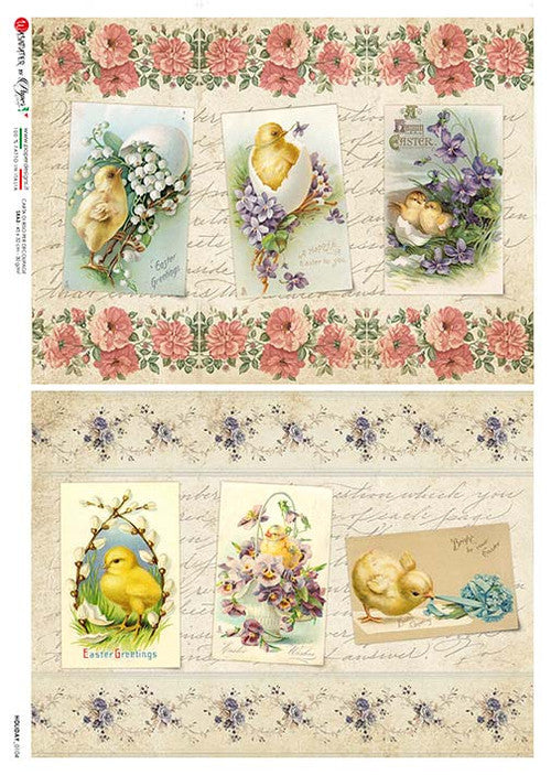 Paper Designs Holiday 0104 Easter Eggs Rice Paper