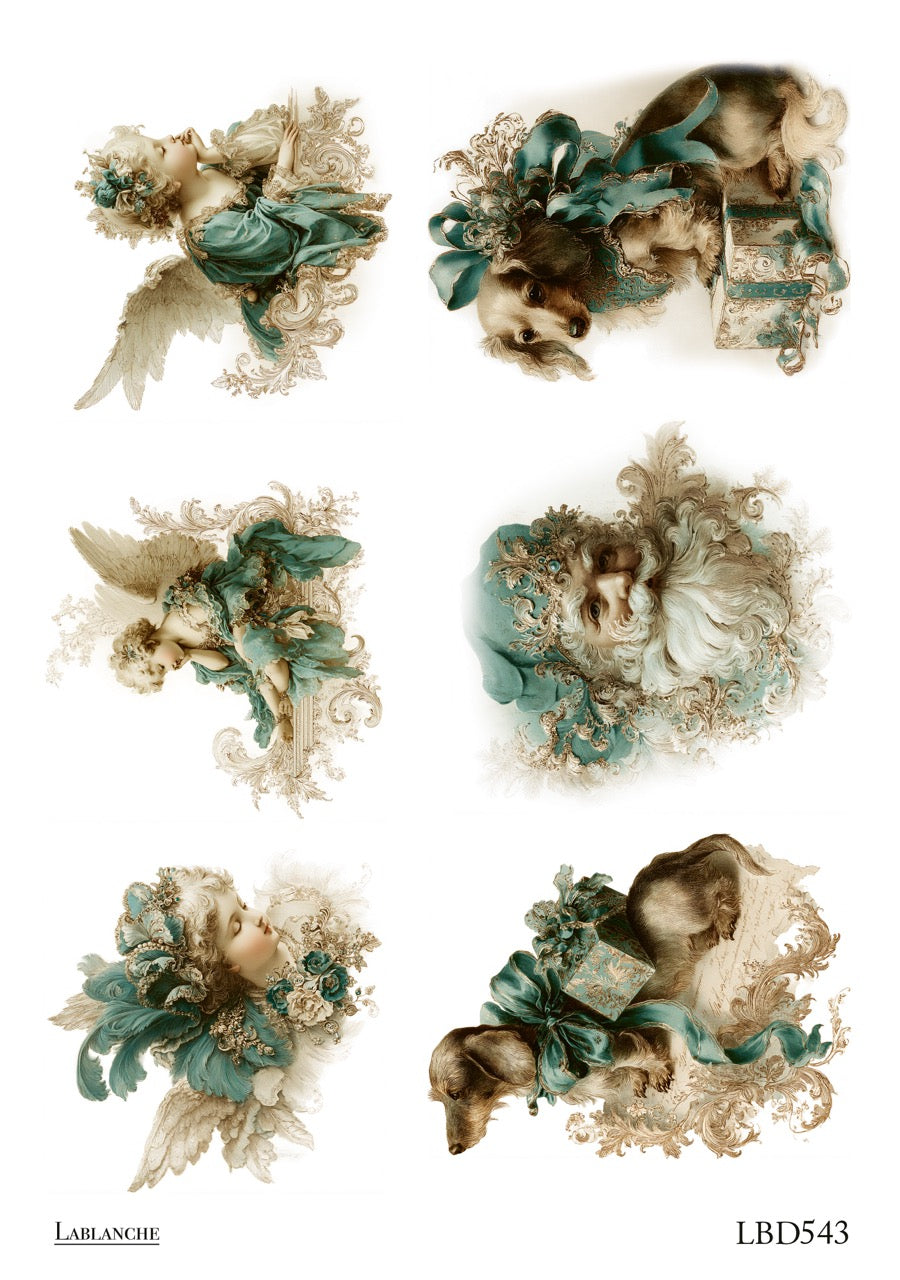 LaBlanche Angels Sleeping A4 rice paper