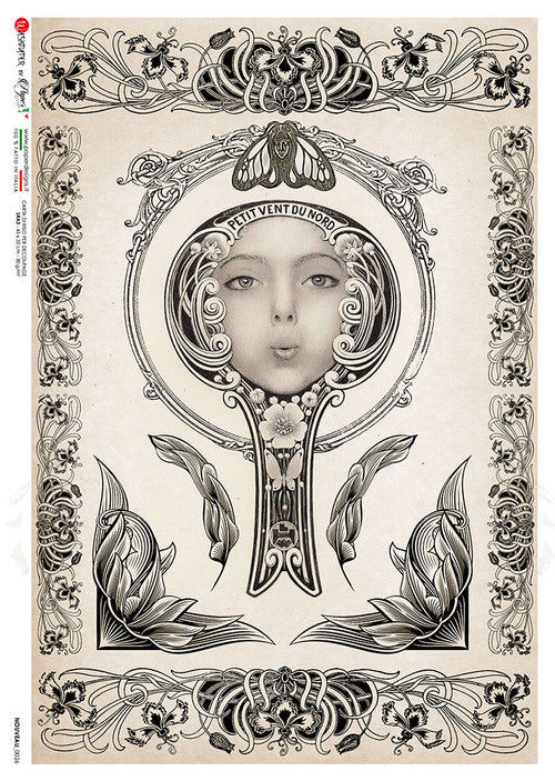 Paper Designs Framed Face Nouveau 0026