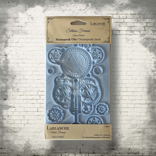 LaBlanche Steampunk Clock Silicone Mould Limited Edition