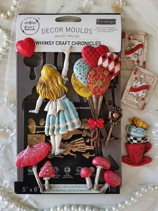 Decor Moulds® – Whimsy Craft Chronicles – 1 pc, 5″x8″x8mm