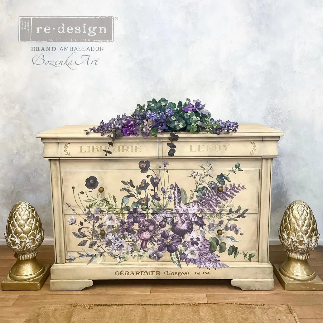 Vigorous Violet Transfer, Redesign Decor Transfers® - Vigorous Violet