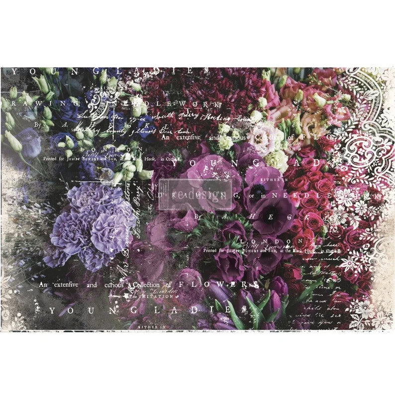 Decoupage Décor Tissue Paper - Giselle Tissue Paper, 19" x 30"