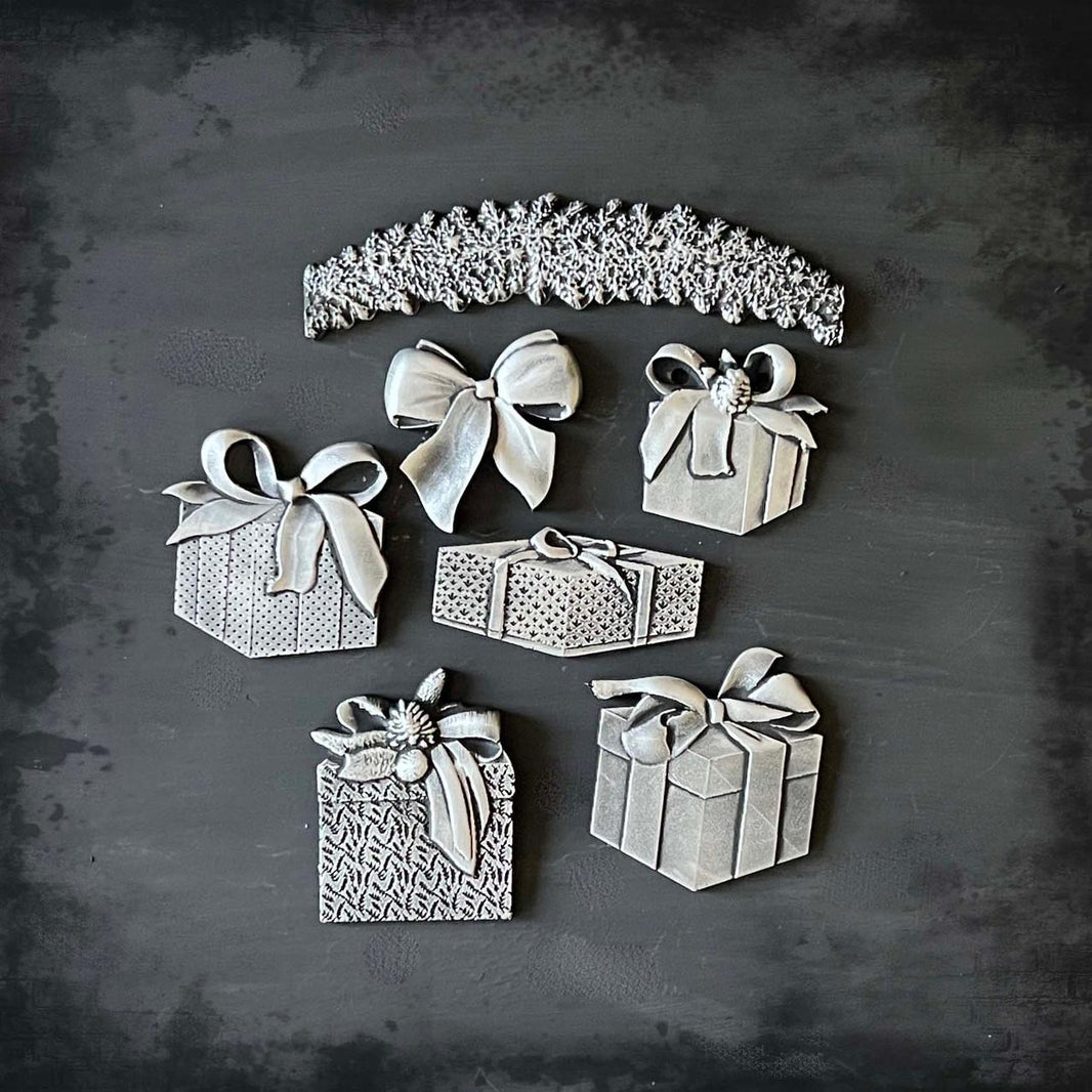 Gift Box Silicone Mould - LaBlanche Mould, Holiday Crafts