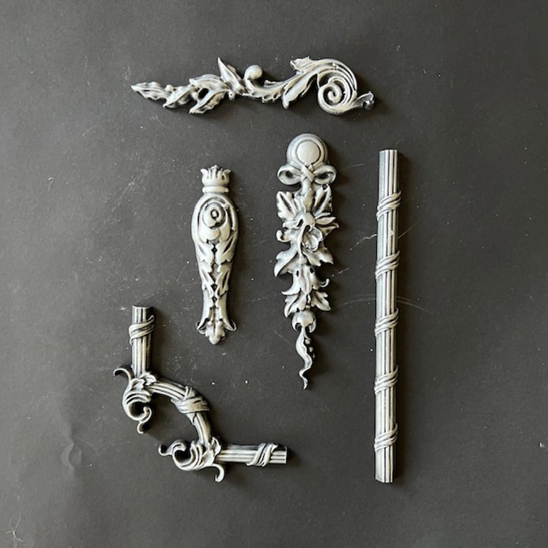 LaBlanche Frame Silicone Mold – Lydia Design, Border Trim (8x5")