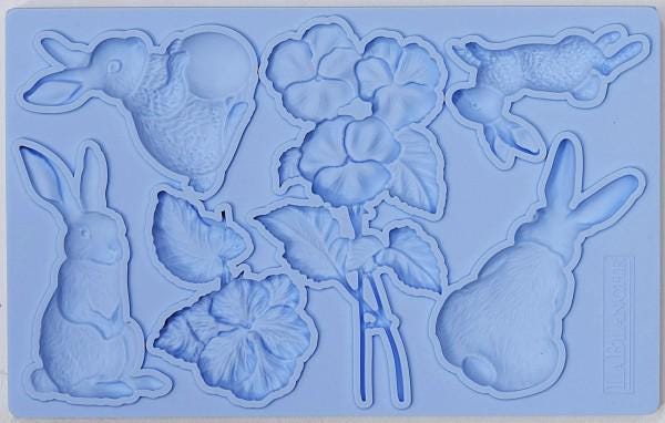 Bunny Silicone Mold: LaBlanche Rabbit Candy, Clay & Resin Crafts (5x9")