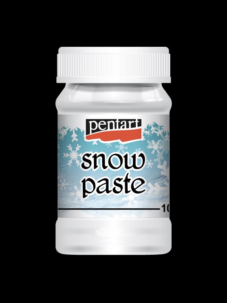 Pentart Snow Paste: Texture Paint for Decoupage & Junk Journals