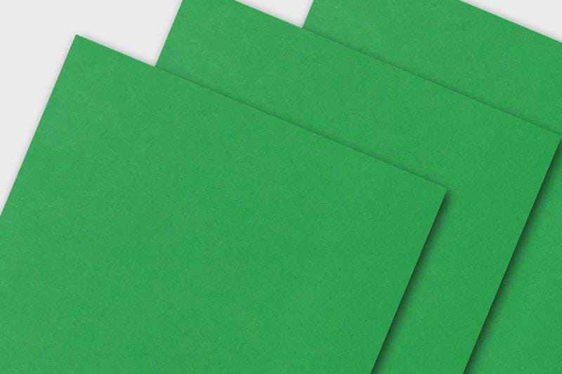 Green Cardstock Paper - 8.5x11, 80lb, Smooth Finish, 25 Sheets, Holiday Green Paper, Card Making Paper, Crafting Cardstock