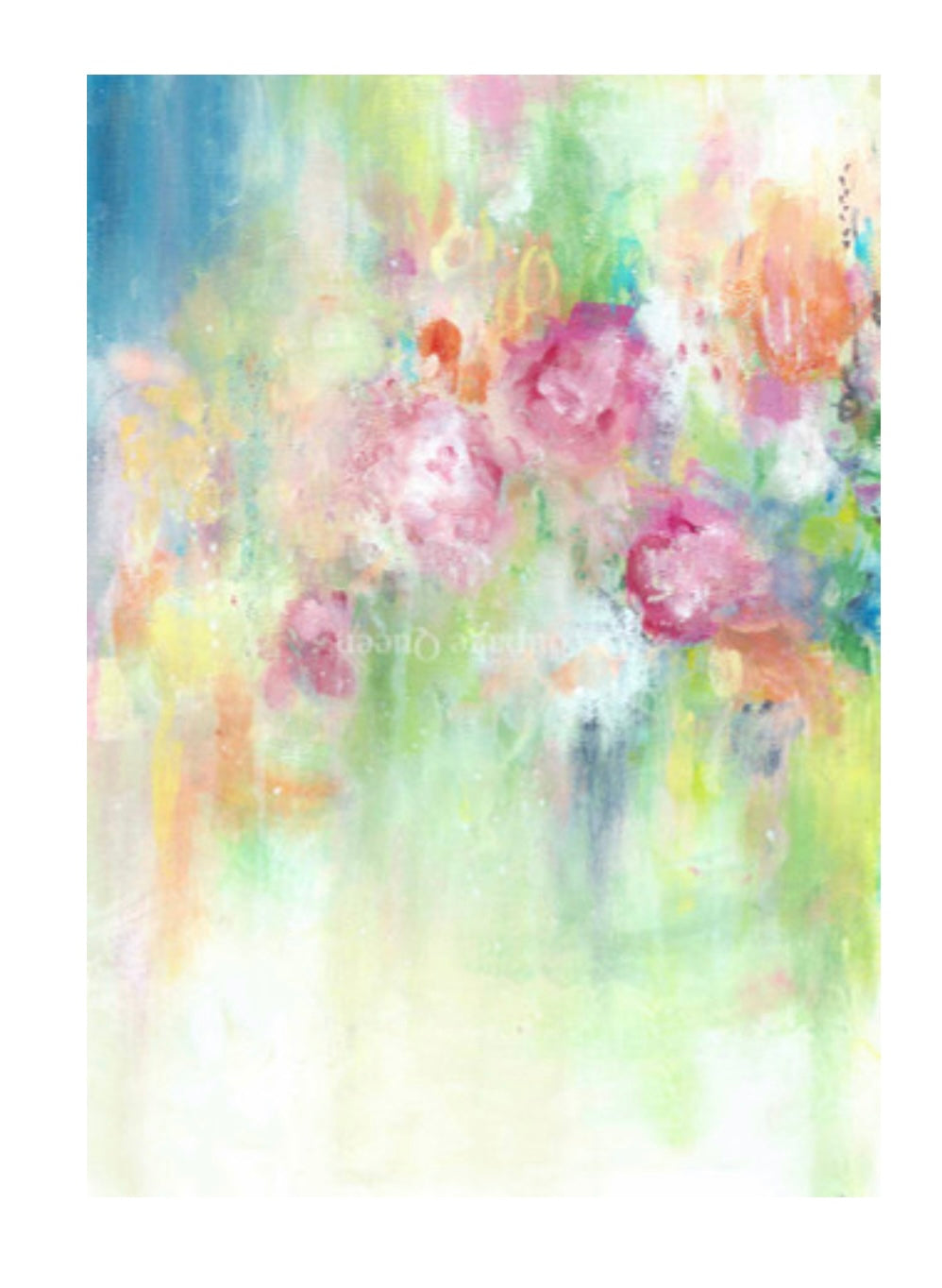 Cottage Roses I by ellen j goods, rice paper design by Decoupage queen, home & garden, for decoupage and crafting