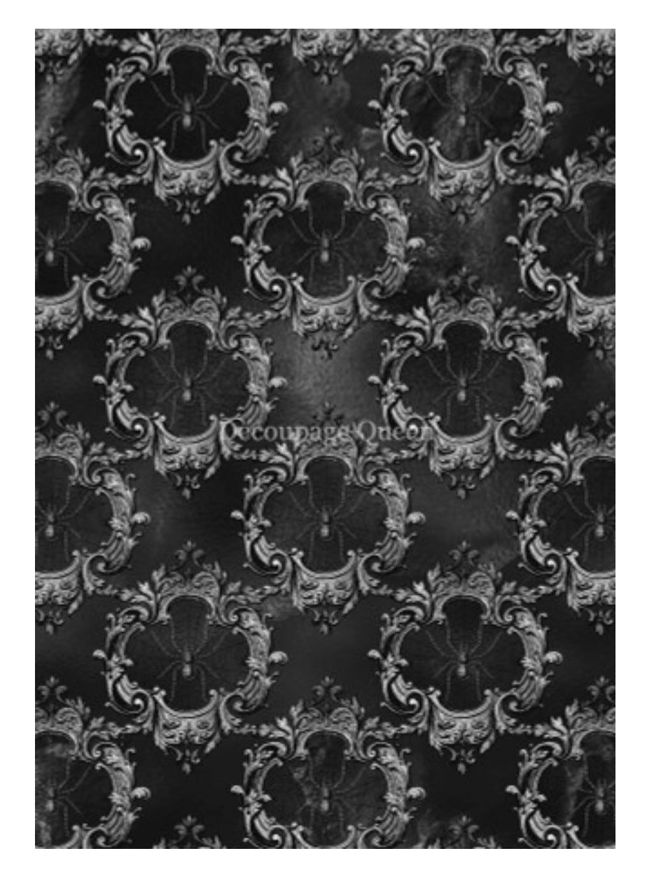 Forest Lore Lovely Spiders A3, rice paper design by Decoupage queen, arts & entertainment > hobbies & creative arts > arts & crafts, for decoupage and crafting