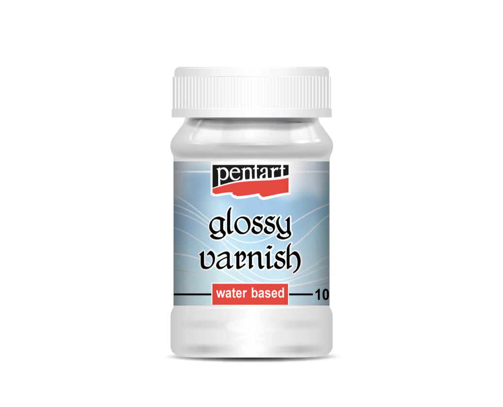 Pentart Glossy varnish, water based, 100 ml, design by Pentart, nan, for decoupage and crafting