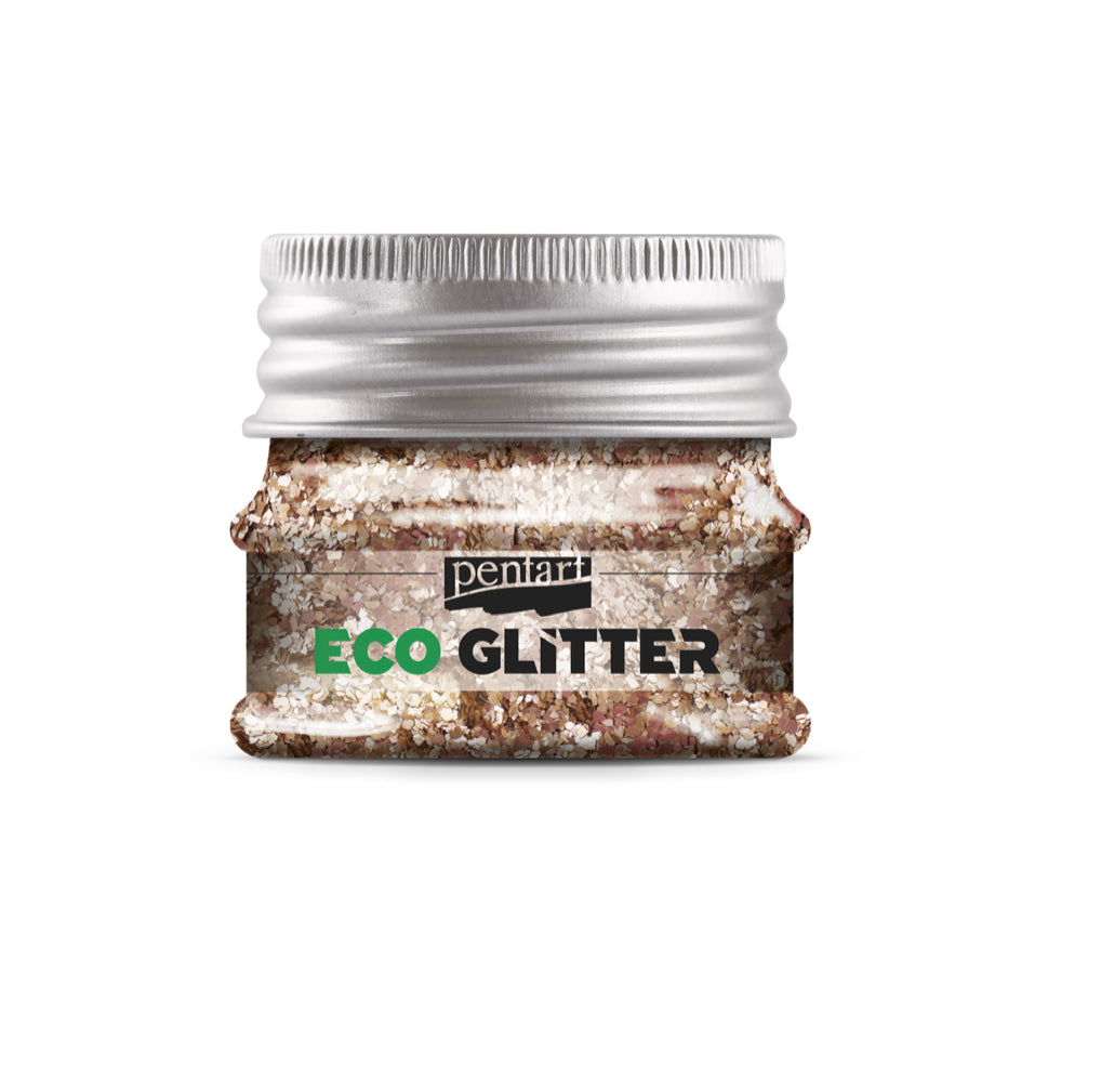 Pentart Eco- Glitter 15g, design by Pentart, food, beverages & tobacco > food items, for decoupage and crafting
