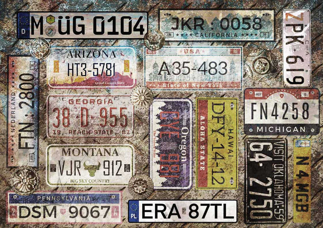 DMV, rice paper design by Decoupage Queen, arts & entertainment > hobbies & creative arts > arts & crafts, for decoupage and crafting