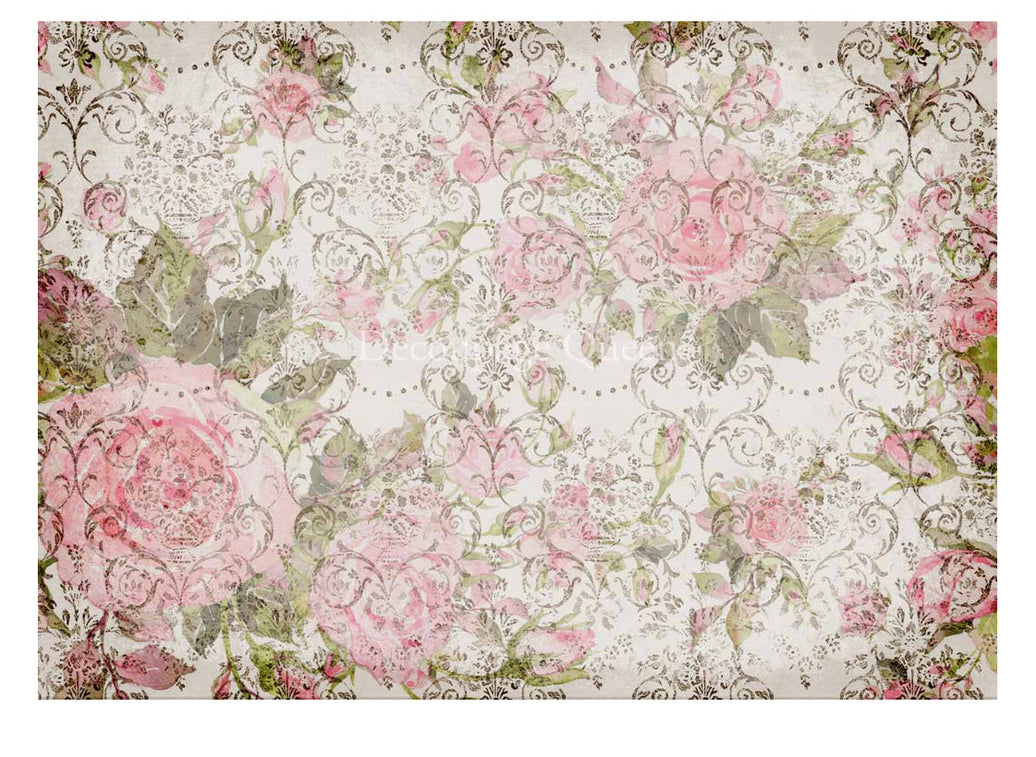 Coach House Cottage, rice paper design by Decoupage Queen, arts & entertainment > hobbies & creative arts > arts & crafts, for decoupage and crafting