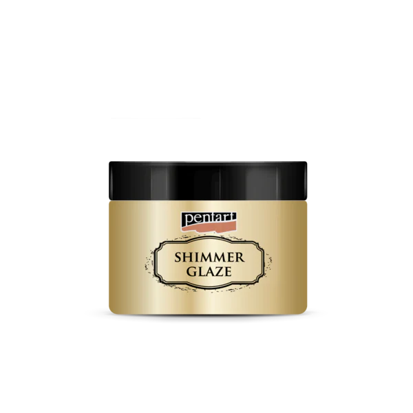 Shimmer glaze 150 ml, design by Pentart, arts & entertainment > hobbies & creative arts > arts & crafts > art & crafting materials > craft paint, ink & glaze > paint mediums, for decoupage and crafting