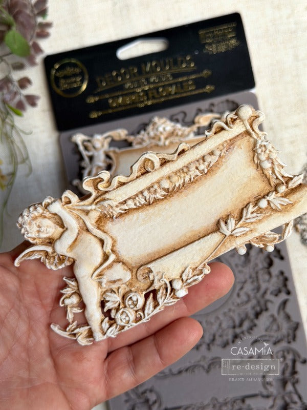 Decor Moulds® - Ombres Florales - 1 pc, 5"x10"x8mm