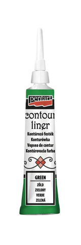 Pentart Contour liner 20ml, design by Pentart, hardware > tools > paint tools, for decoupage and crafting