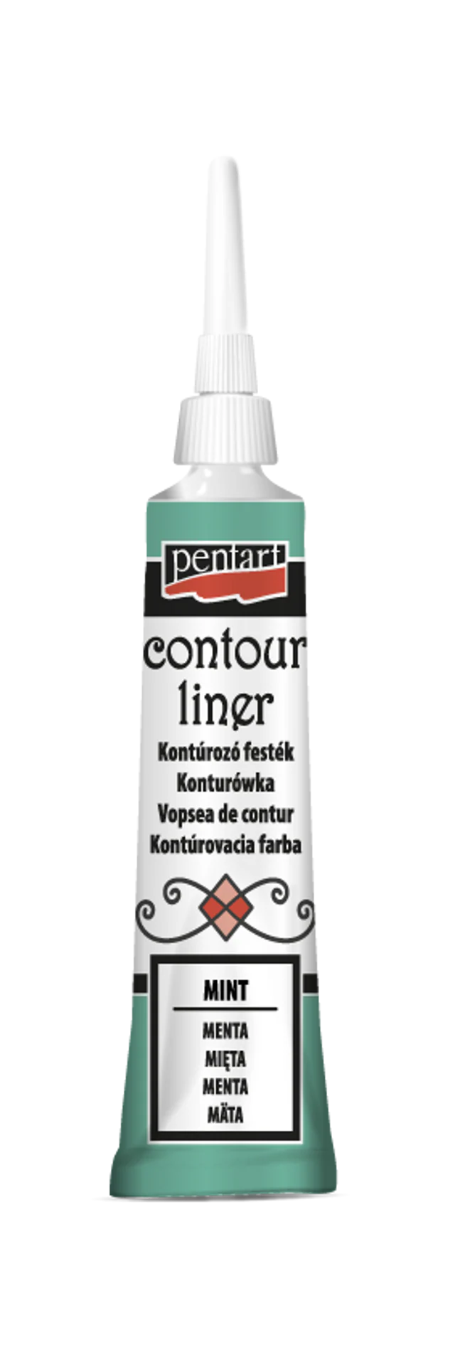 Pentart Contour liner 20ml, design by Pentart, hardware > tools > paint tools, for decoupage and crafting